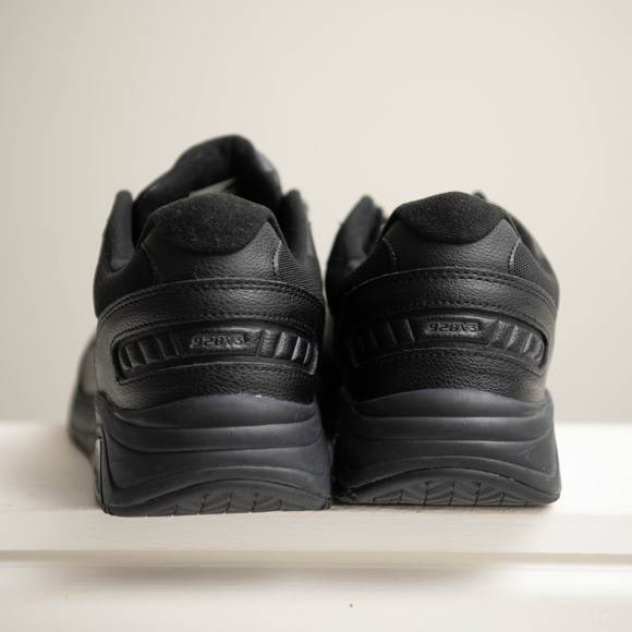 New Balance 928v3 Mens Black Leather Walking Shoes Size 12.5 Model MW928BK3 - Picture 5 of 8
